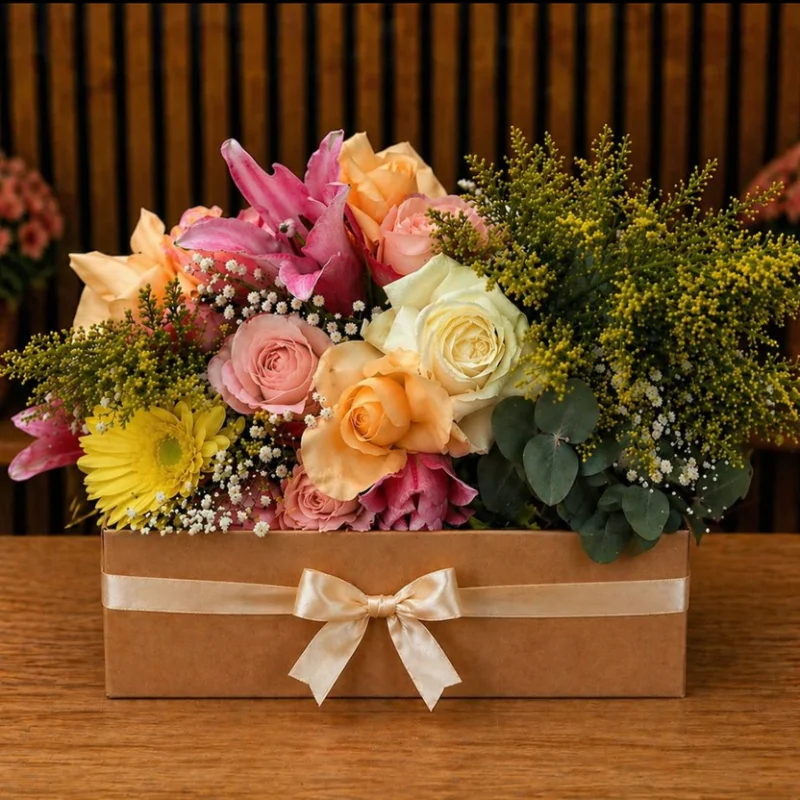 ARRANJOS DE FLORES NO CACHEPO CRAFT